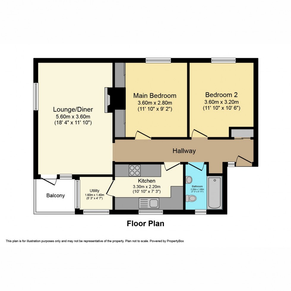 Floorplan for Linford Crescent, Southampton, SO16