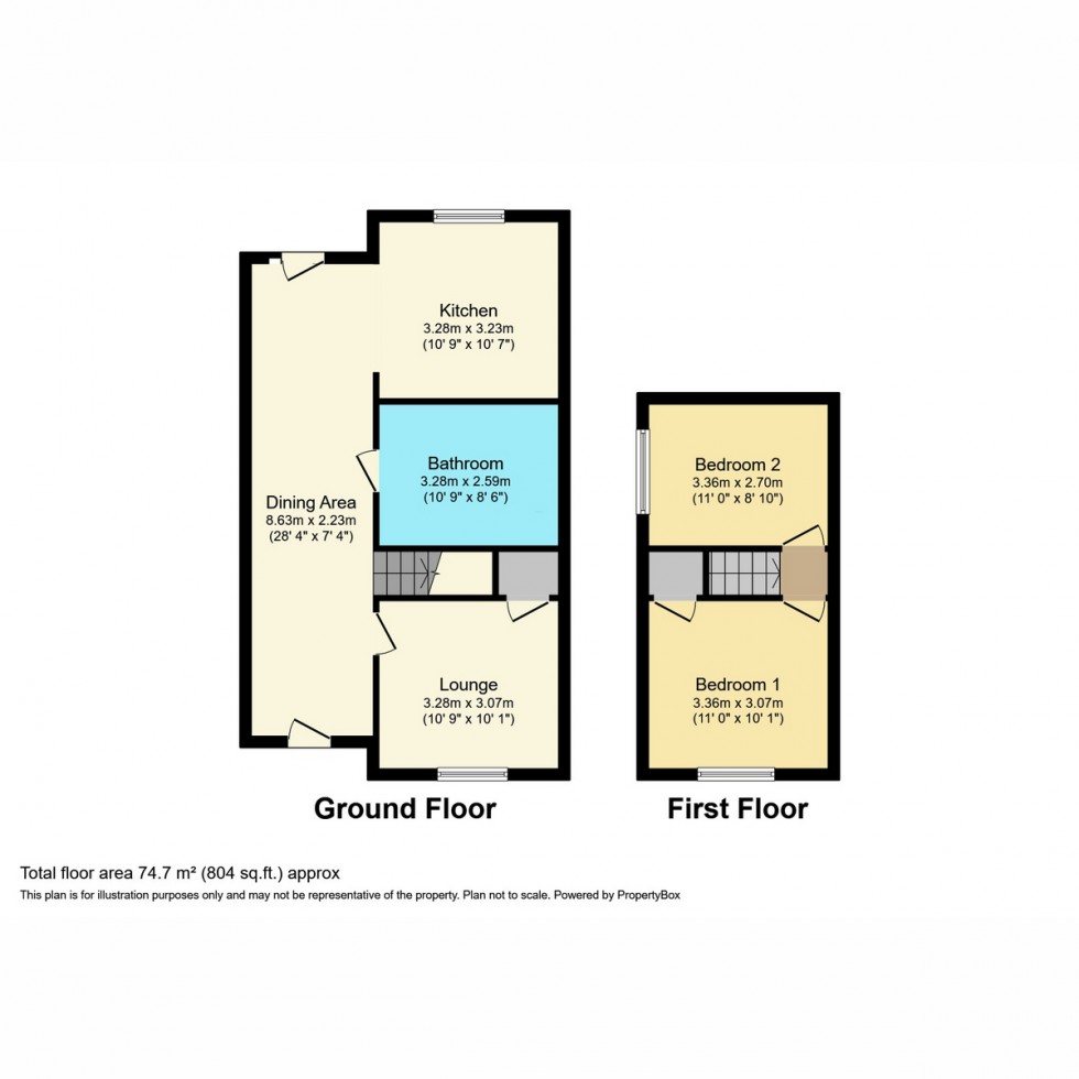 Floorplan for North East Road, Southampton, SO19