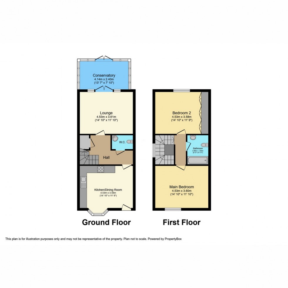 Floorplan for Swift Road, Southampton, SO19