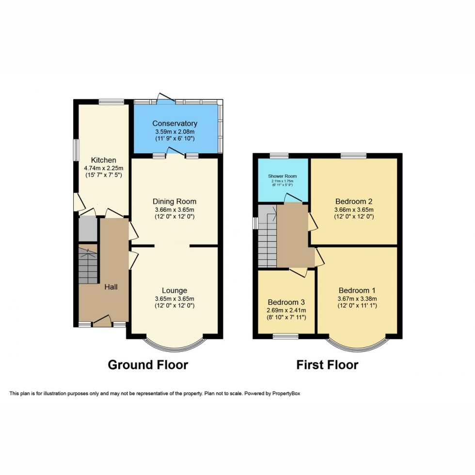 Floorplan for Spring Road, Southampton, SO19