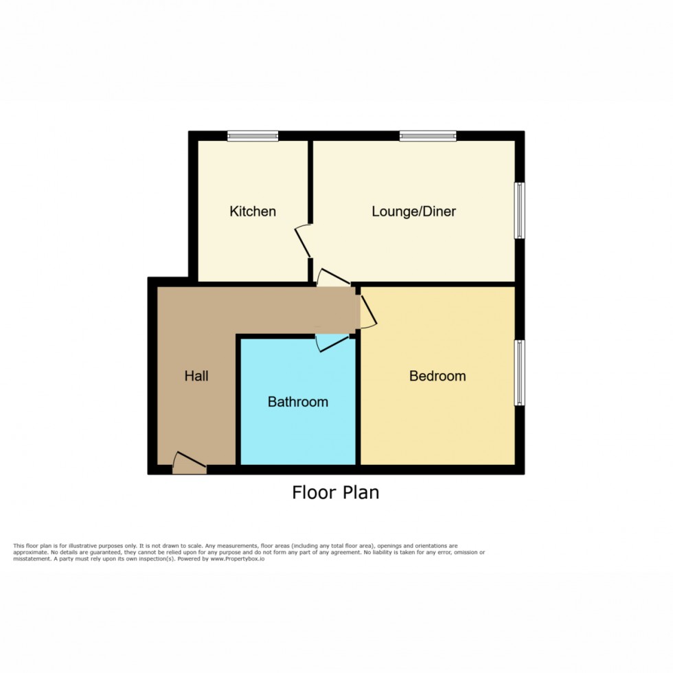 Floorplan for Lawrence Grove, Southampton, SO19