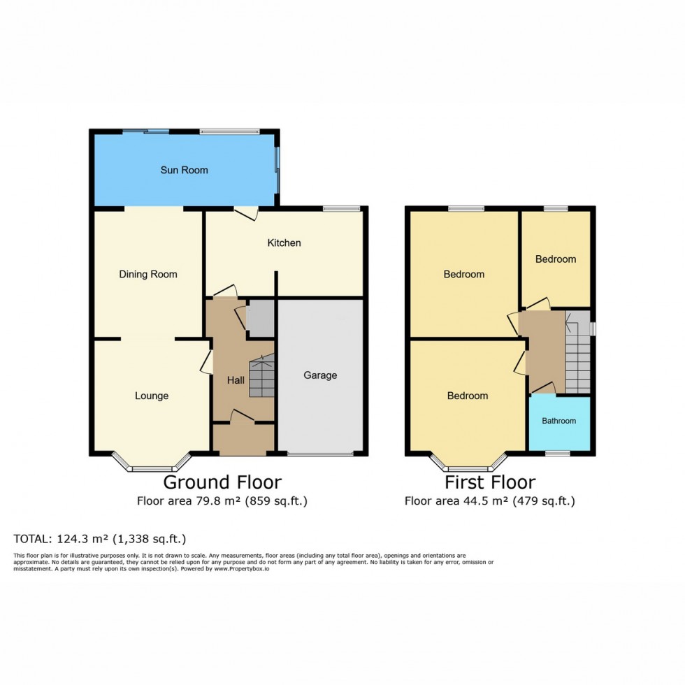 Floorplan for Athelstan Road, Southampton, SO19