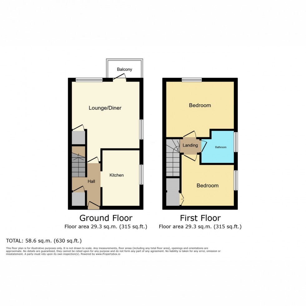 Floorplan for Herrick Close, Southampton, SO19