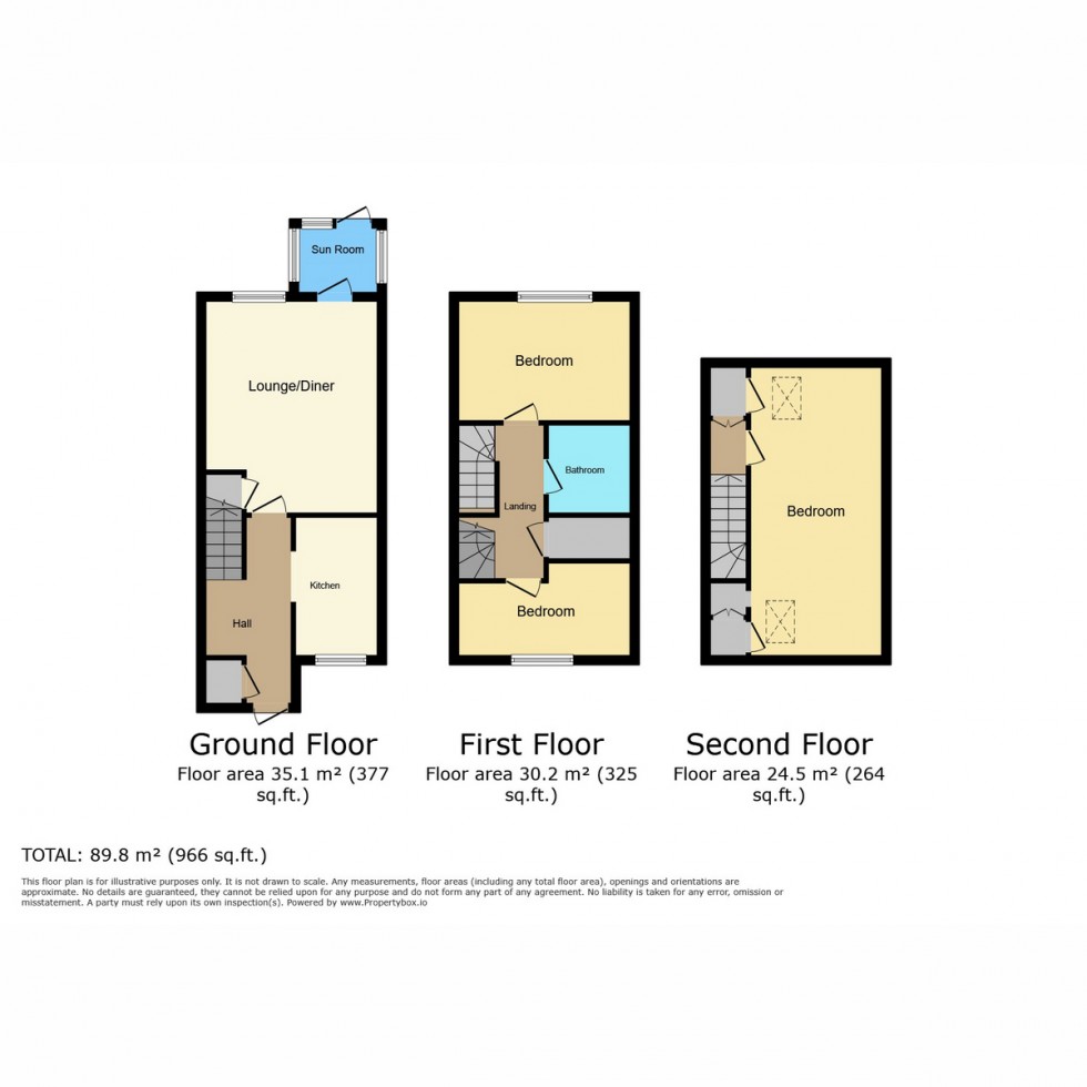 Floorplan for Bramble Mews, Southampton, SO18