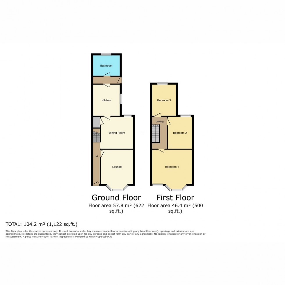 Floorplan for Cecil Avenue, Southampton, SO16