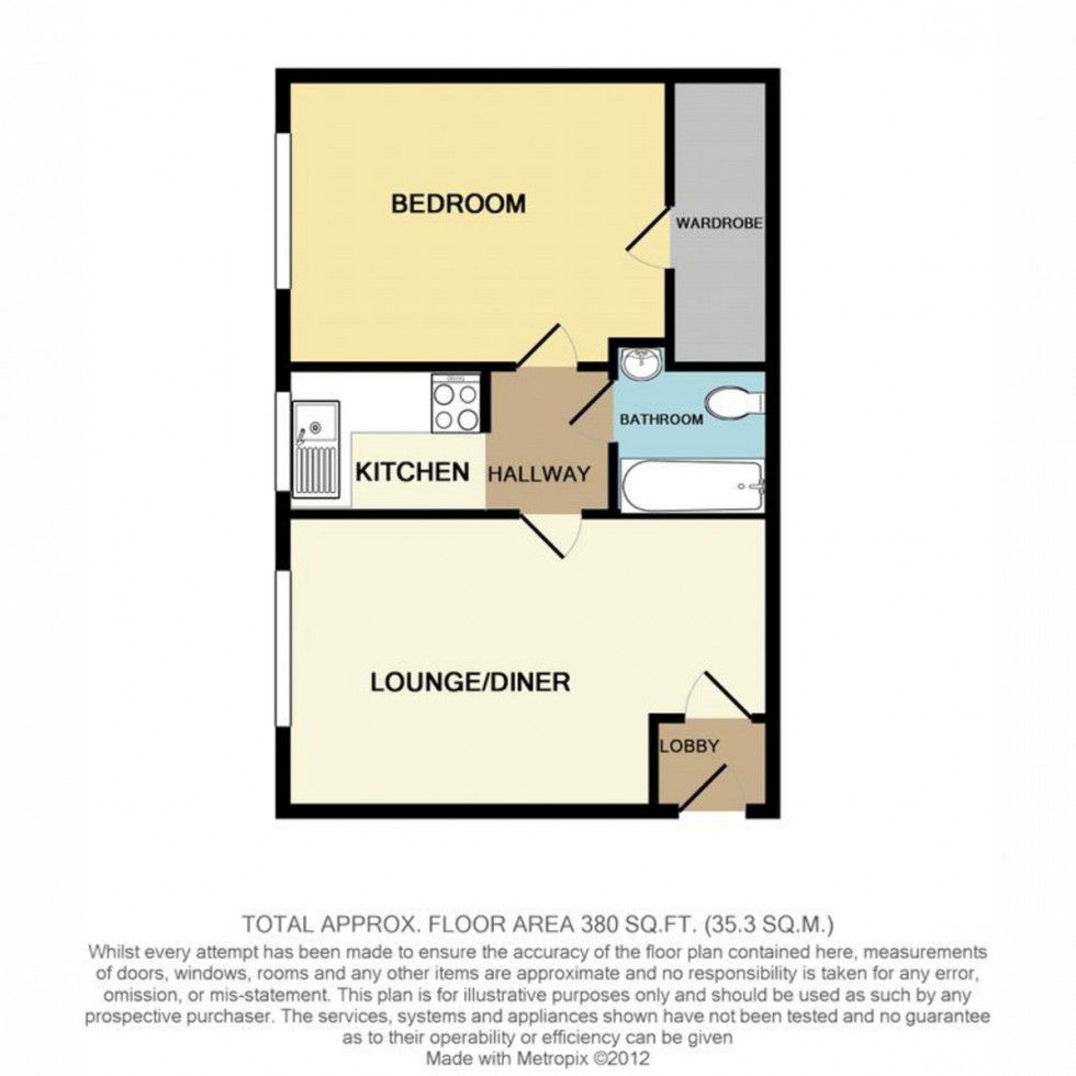 Floorplan for Shirley Road, Southampton, SO15