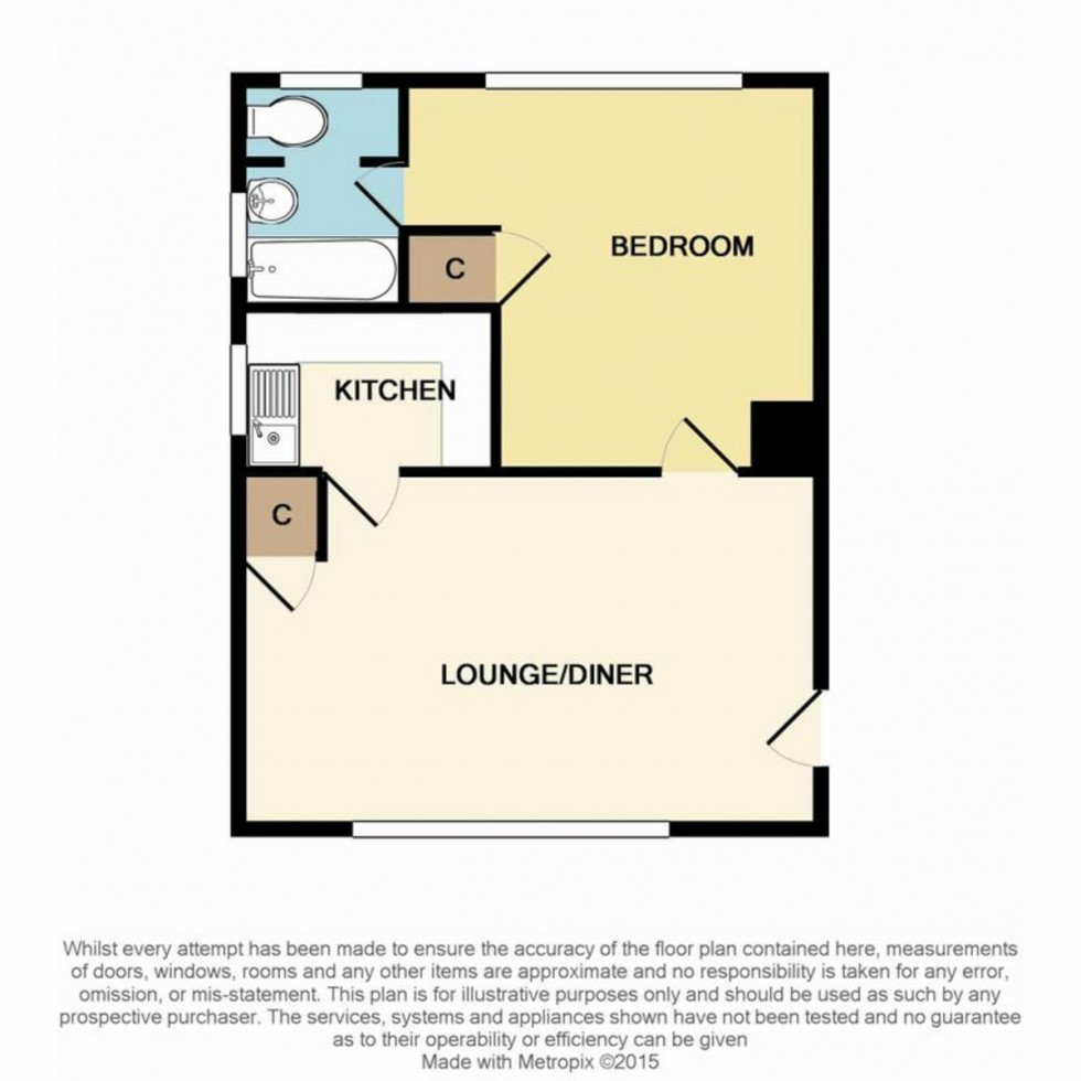 Floorplan for Romsey Road, Southampton, SO16