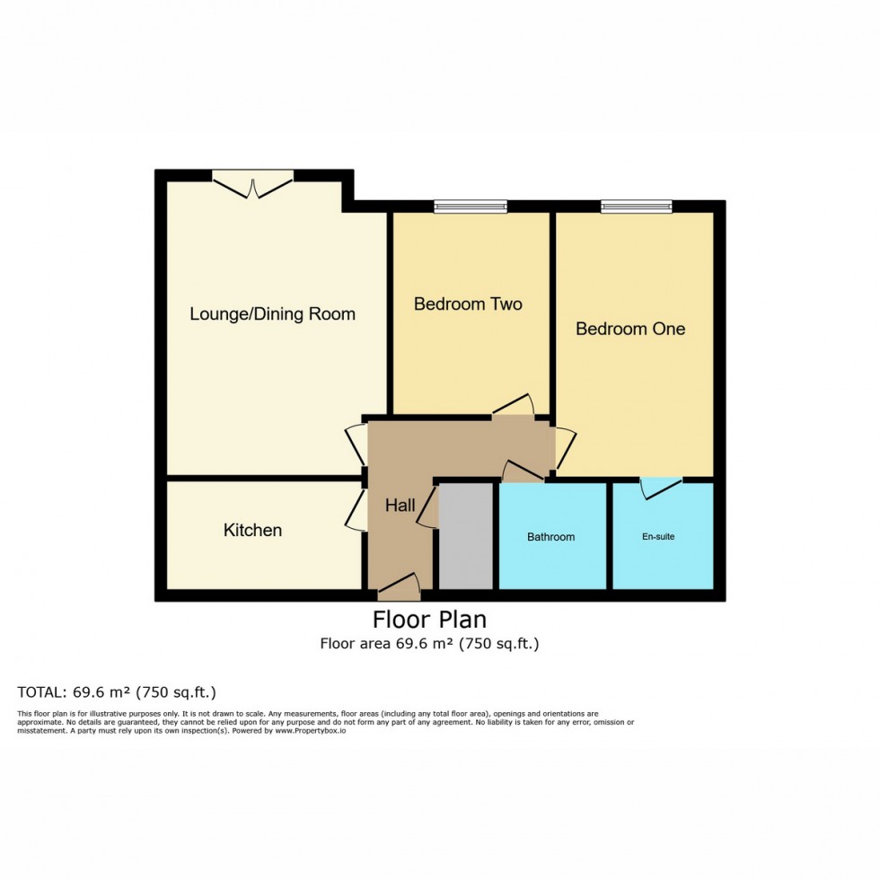 Floorplan for Rosemount Court, Southampton, SO30