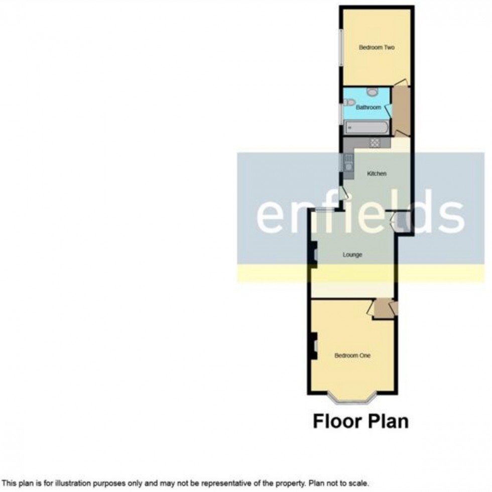 Floorplan for Stafford Road, Southampton, SO15