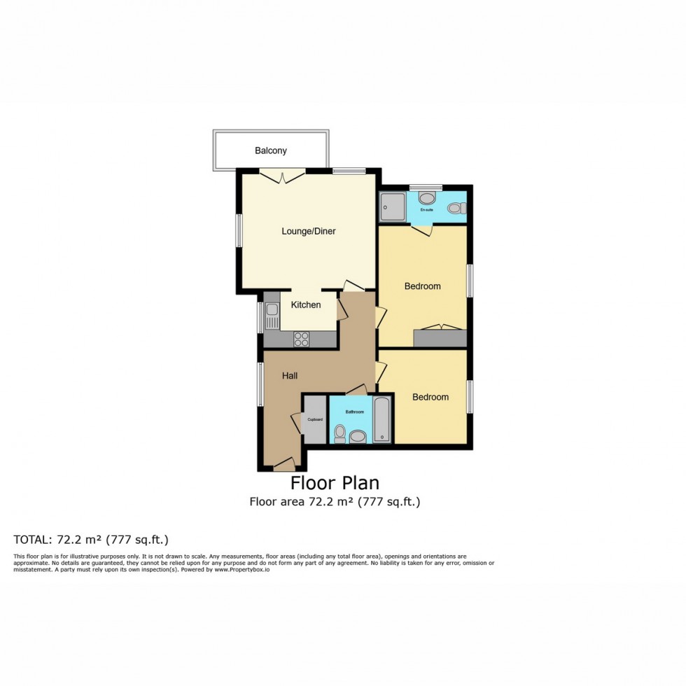 Floorplan for Vespasian Road, Southampton, SO18