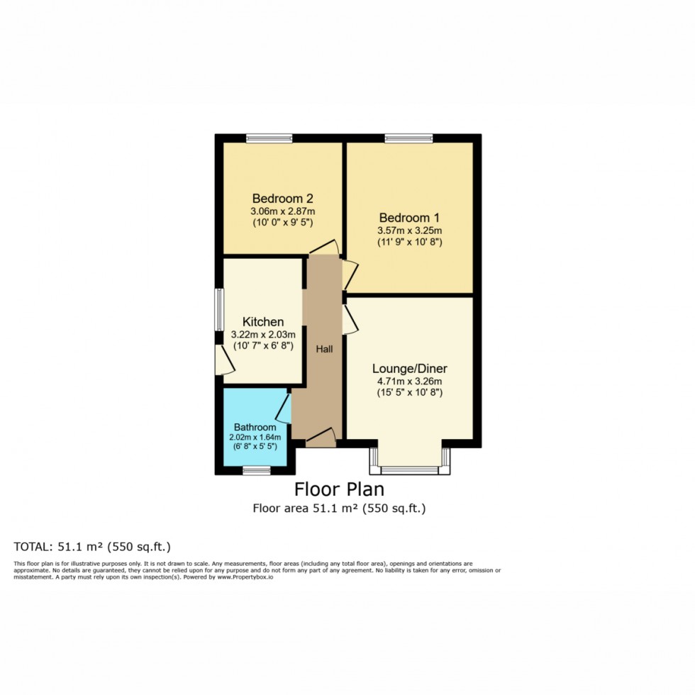 Floorplan for Firtree Way, Southampton, SO19