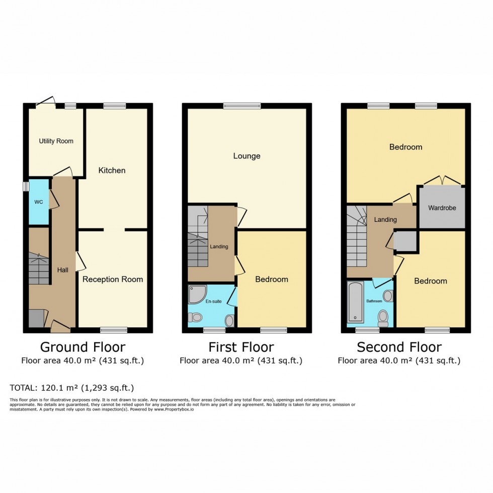 Floorplan for Ranelagh Gardens, Southampton, SO15