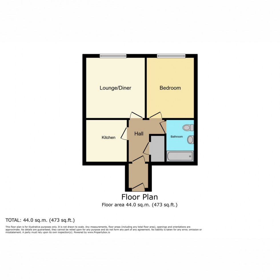 Floorplan for Briton Street, Southampton, SO14