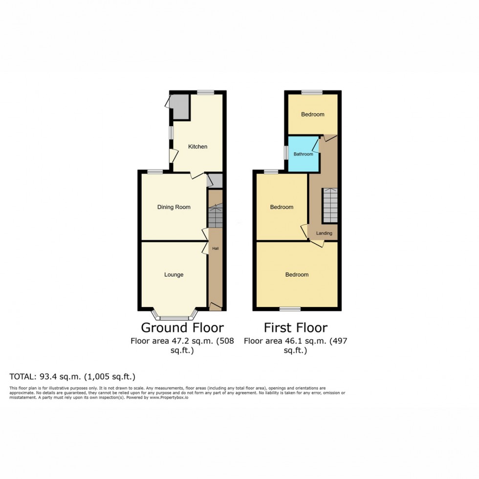 Floorplan for Desborough Road, Eastleigh, SO50