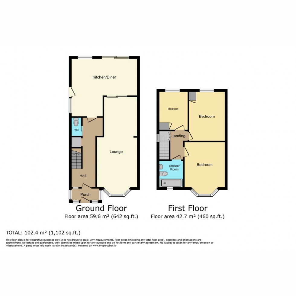 Floorplan for Mill Road, Southampton, SO15