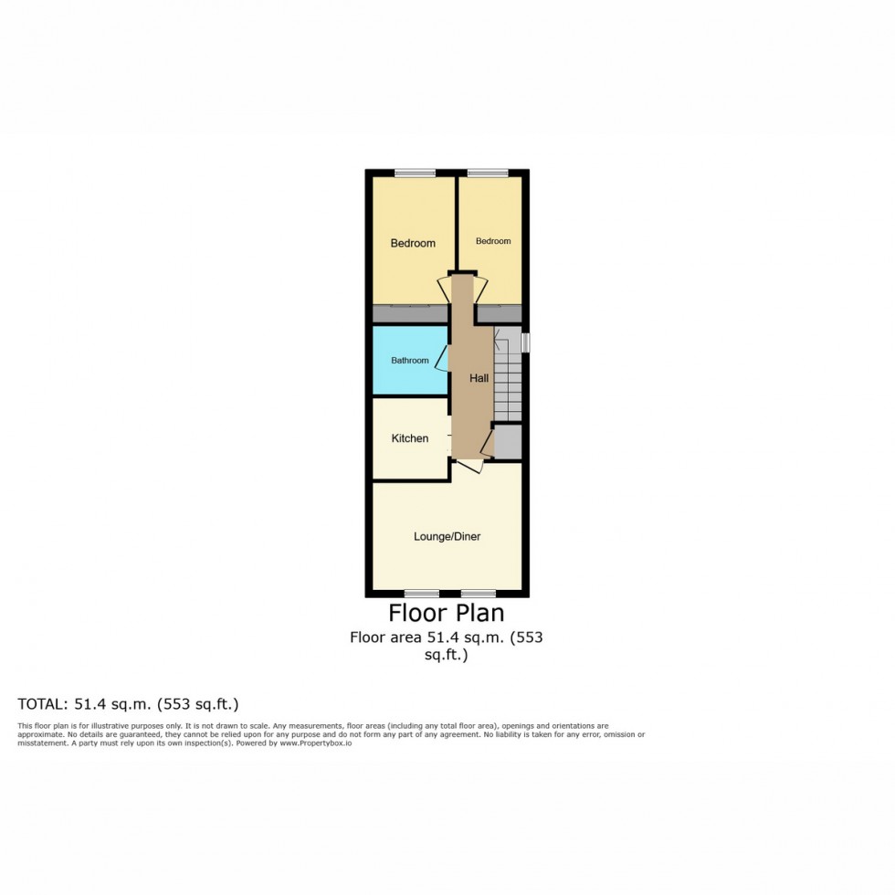 Floorplan for Swift Road, Southampton, SO19