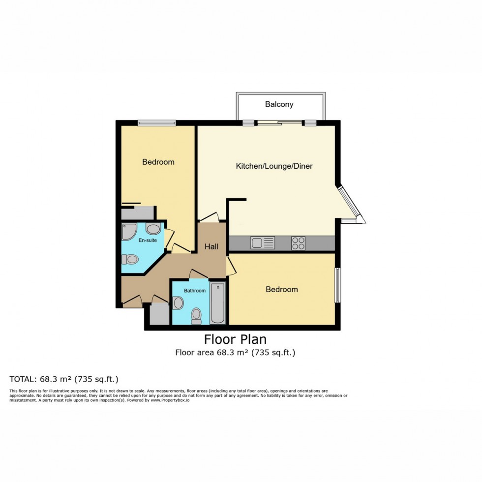 Floorplan for James Weld Close, Southampton, SO15