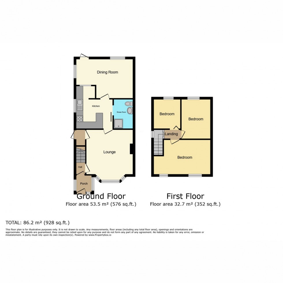 Floorplan for Spring Road, Southampton, SO19