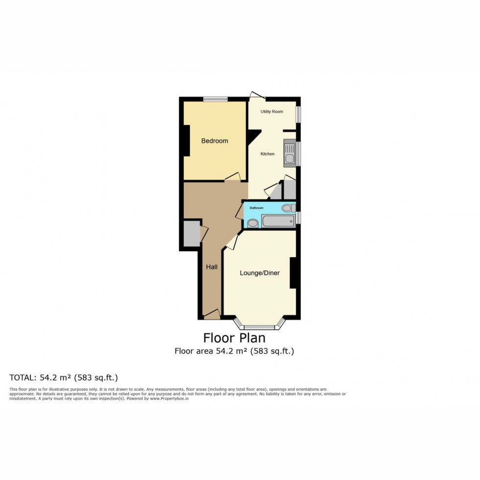 Floorplan for Dawlish Avenue, Southampton, SO15