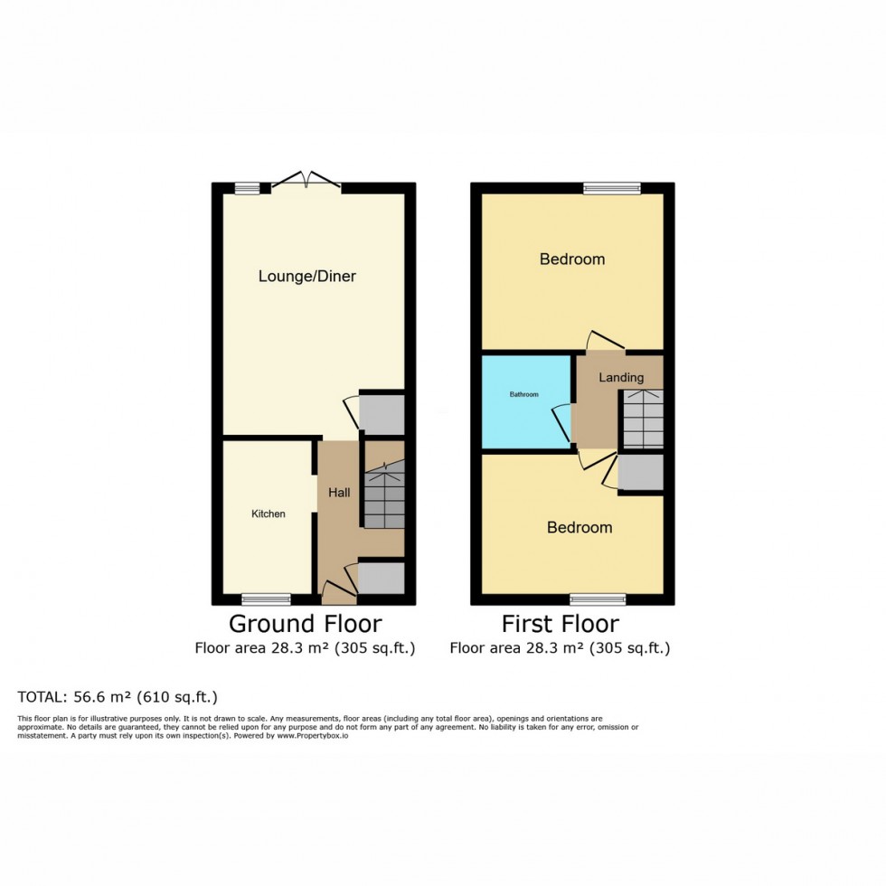 Floorplan for Barons Mead, Southampton, SO16