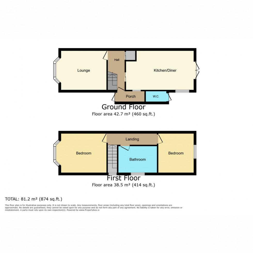 Floorplan for Princes Road, Southampton, SO15