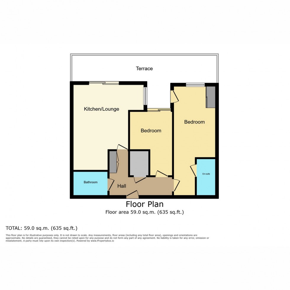 Floorplan for The Blake Building, Southampton, SO14