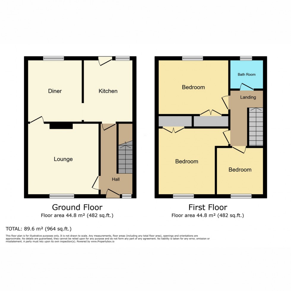 Floorplan for Sedbergh Road, Southampton, SO16