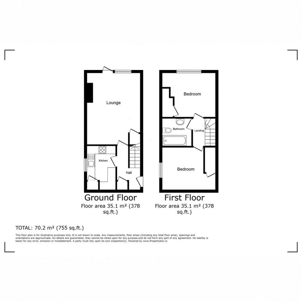 Floorplan for Linacre Road, Southampton, SO19