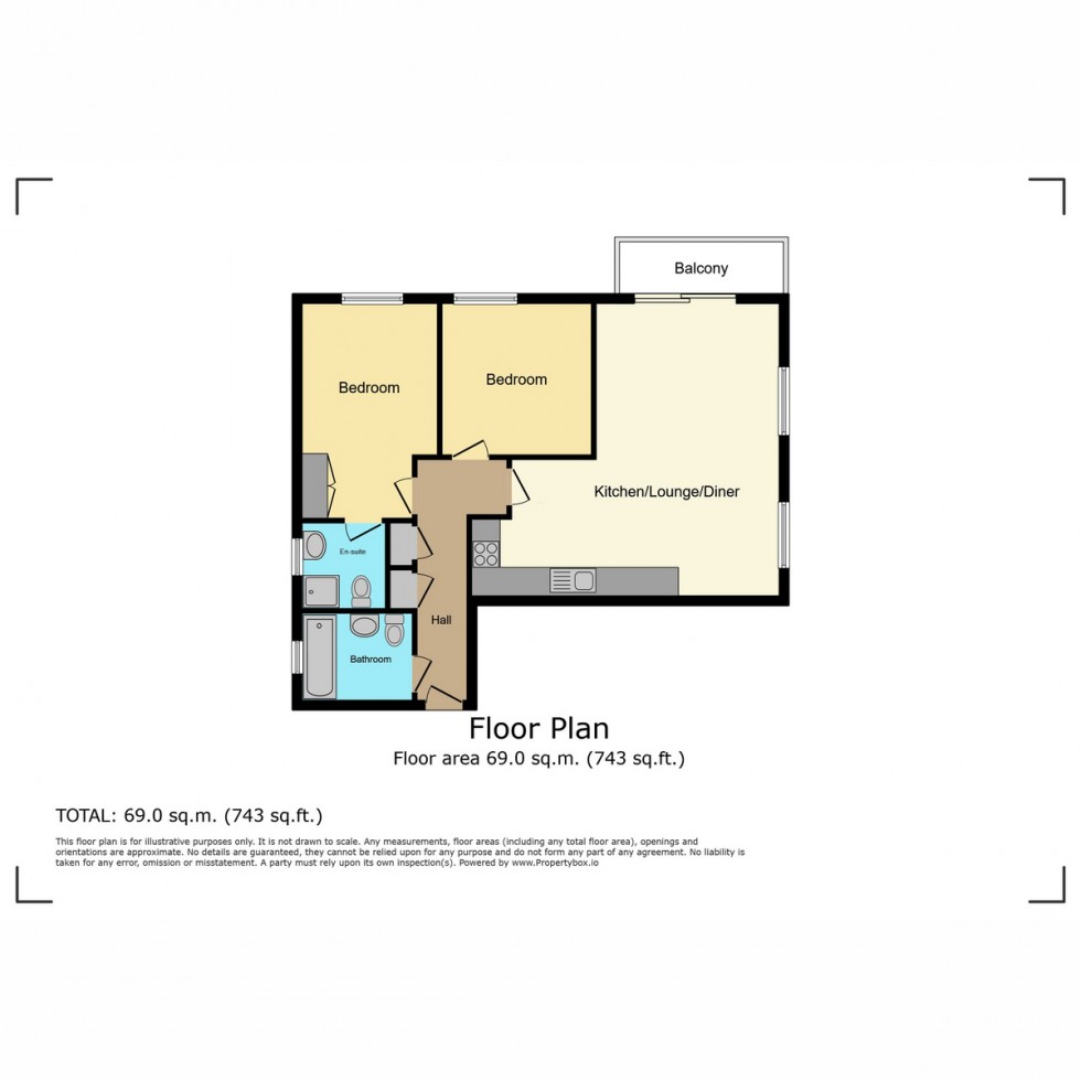 Floorplan for Portswood Road, Southampton, SO17